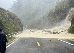 Khánh Hòa: Đèo Khánh Lê sạt lở, đường nối Nha Trang - Đà Lạt bị chia cắt