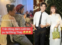 Nam Thư, Chị Cano phi xe máy lao thẳng vào rạp cưới Puka &#8211; Gin Tuấn Kiệt, quậy tưng bừng ai cũng sốc