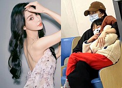 Angelababy lần đầu lộ diện sau khi bị phong sát: bịt mặt kín mít, mệt mỏi bên con trai trong bệnh viện lúc nửa đêm