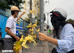 Chàng trai xếp lá dừa thành 40 con vật, nguồn thu nhập bất ngờ khi lên TP.HCM