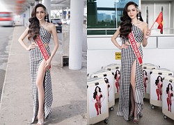 Lương Mỹ Kỳ lên đường chinh chiến Miss Fabulous International 2023: Mang hơn 100kg hành lý, 20 người trong ekip