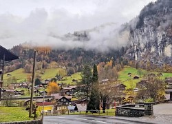 Thăm Lauterbrunnen ngày cuối Thu