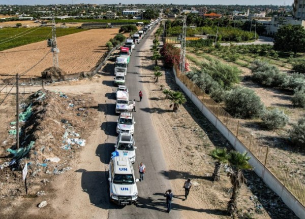 Đoàn xe LHQ ở Dải Gaza trúng đạn của quân đội Israel