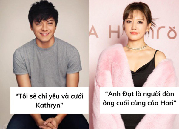 Hari Won và tài tử Daniel Padilla: Không hẹn mà cùng tuyên bố "chỉ yêu 1 người", cái kết lại khiến dân tình ngã ngửa