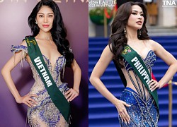 Miss Earth 2023: Lan Anh gặp sự cố trên thảm đỏ lập tức bị đối thủ thừa cơ hội &#8220;vượt mặt&#8221;