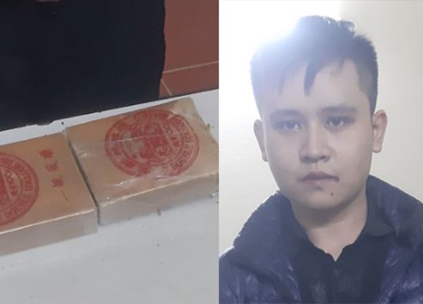 "Ôm" 2 bánh heroin đi bán kiếm lời thì gặp Công an