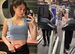 Cindy Lư khoe đi tập gym với Đạt G để giữ vòng eo phẳng lì, để lộ một chi tiết làm nhiều "chị mẹ" khác thấy đồng cảm