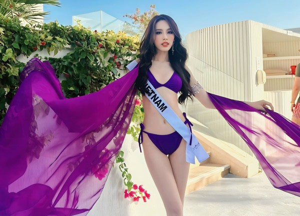 Ngọc Hằng bùng nổ trong phần thi áo tắm Miss Intercontinental 2023: Sắc vóc gợi cảm, dùng loạt "chiêu" catwalk gây ấn tượng