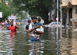 Hàng trăm người vẫn bị cô lập trong nước lũ tại Ấn Độ