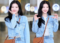 Kim Yoo Jung xinh xỉu tại sân bay bất chấp hình cận mặt, hiện đã đến Việt Nam