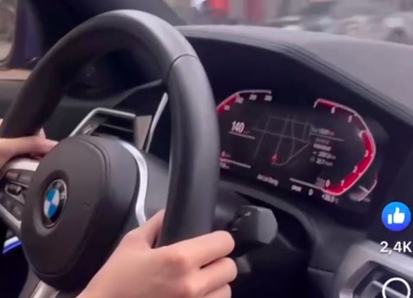 CSGT TP.Thủ Đức vào cuộc vụ clip cô gái lái ô tô BMW chạy 140 km/giờ