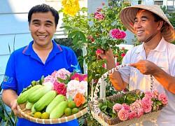 Quyền Linh sống mộc mạc, chăm cây, trồng hoa trong biệt thự 21 tỷ đồng