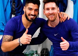 Suarez báo tin vui tới Lionel Messi