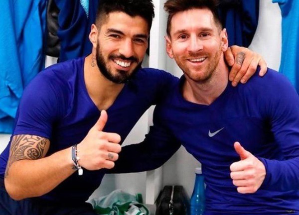 Suarez báo tin vui tới Lionel Messi