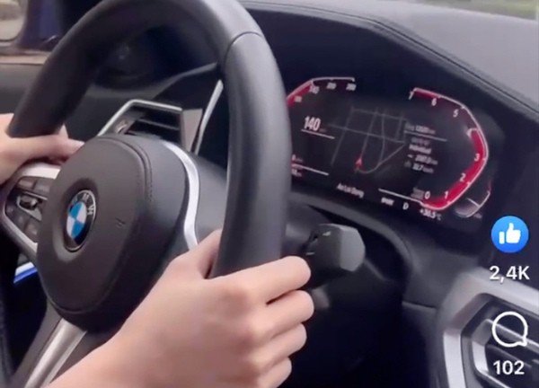 Vụ Diễm M. hot TikToker lái BMW 140km/h, tung clip lên mạng: Xử phạt có nhẹ?