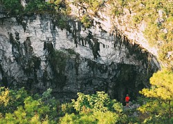 Khung cảnh bên trong "hố sụt tử thần" độc nhất ở Hà Giang