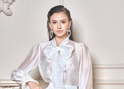 Vải tơ óng organza là điểm nhấn tinh tế mang vẻ đẹp nữ tính 'vượt thời gian'