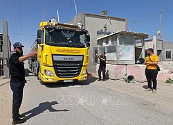 Xung đột Hamas - Israel: Cửa khẩu Kerem Shalom lần đầu mở cửa với hàng viện trợ