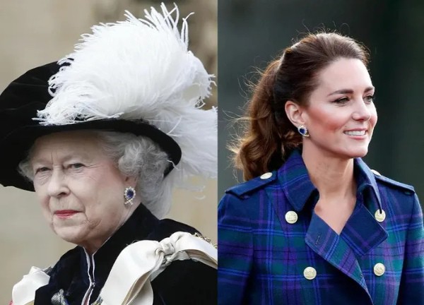 Những bộ trang sức độc quyền của Công nương Kate Middleton được thừa hưởng từ Nữ hoàng Elizabeth