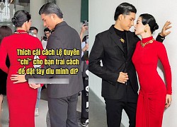 Sự thật câu chuyện "bàn tay hư" của Lâm Bảo Châu trên thảm đỏ với Lệ Quyên