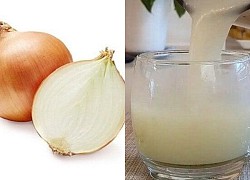 Tác dụng của nước ép hành tây