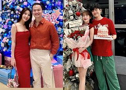 "Vựa cẩu lương" Vbiz đêm Noel: Vợ chồng son Puka, Diễm My 9X tình tứ, 1 phu nhân hào môn được chồng cưng chiều