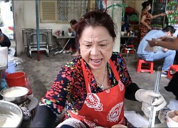 Bà Nhân Vlog thử "bún chửi" cô Huyền, chồng Nhật ăn mà "sợ tím người"