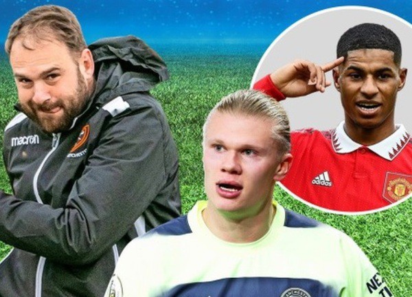 Tiền đạo 'giải làng' tự nhận số 1 châu Âu vì ghi bàn nhiều hơn cả Haaland và Rashford cộng lại