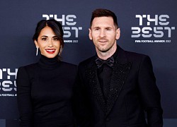 Vợ Messi xinh đẹp lộng lẫy dự gala FIFA The Best