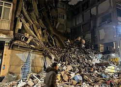 Hình ảnh đổ nát tại vùng động đất Thổ Nhĩ Kỳ và Syria, ít nhất gần 600 người chết