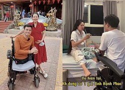 Tô Đình Khánh tất bật chăm vợ bị ốm những tháng cuối thai kỳ, chia sẻ chuyện sẽ đi bán vé số
