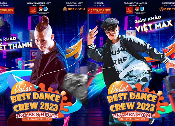 Việt Max, Viết Thành trở thành giám khảo "Dalat Best Dance Crew 2023