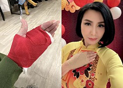 Trizzie Phương Trinh nói về những đau đớn vừa trải qua khi đi cắt chỉ vết thương: 'Thốn đến xương'