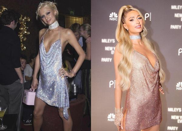 Chung tình như Paris Hilton: Dù 21, 36 hay 41 thì cũng đều nghiện 1 kiểu váy