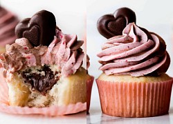 Vào bếp làm bánh cupcake cho ngày Lễ Tình nhân: Vừa đẹp vừa ngon