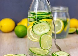 Da đẹp, mịn màng nhờ vào các loại nước detox tự chế an toàn