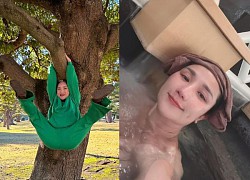 Cát Tường tạo dáng dung tục, netizen chê &#8220;già mà không nên nết&#8221;, đi du lịch nhưng vi phạm quy định?