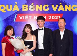 Gia đình Huỳnh Như, Hoàng Đức, Đình Hùng... dự gala Quả bóng vàng Việt Nam 2022