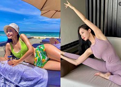 Cô giáo dạy yoga xứ Hàn chọn trang phục tập tinh tế, khoe dáng khi ở Đà Nẵng