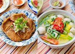 Thực đơn cuối tuần phong phú đủ món, thơm ngon