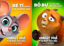 'Chuột Nhí và sứ mệnh Thần Biển' tung loạt poster nhân vật đáng yêu hết nấc