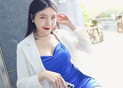 Hot girl xinh đẹp diện áo xẻ sâu, quần ngắn k.hoe b.ody cực phẩm