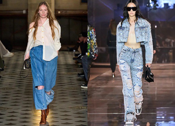 Quên quần túi hộp đi, quần jeans rách mới là items phải có của hè 2023