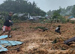 Indonesia tìm kiếm hàng chục người mất tích trong vụ lở đất