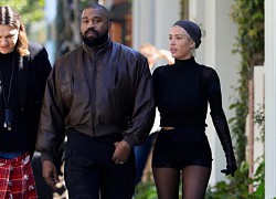 Kanye West và vợ mới vui vẻ đi mua sắm sau ồn ào đã bí mật kết hôn