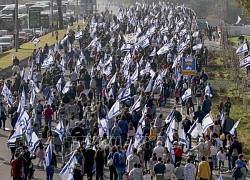 Israel: Biểu tình phản đối cải cách tư pháp bước sang tuần thứ 10 liên tiếp