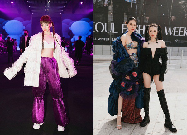 Street style ấn tượng của Bảo Hà tại Seoul Fashion Week 2023