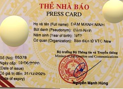 Mua thẻ Nhà báo giả 2,5 triệu đồng để "né" xử lý vi phạm giao thông