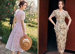 Váy họa tiết là hot item đầu hè