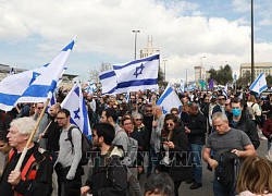 Hàng trăm nghìn người Israel xuống đường biểu tình phản đối cải cách tư pháp